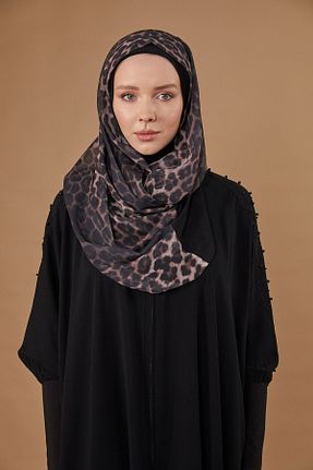 شال بژ زنانه شیفون کد 832090388