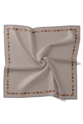 روسری طوسی پنبه پلی استر Bonjela - کد 828677986
