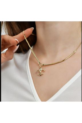 گردنبند طلا زرد زنانه 14 عیار by milo jewellery - کد 828834805