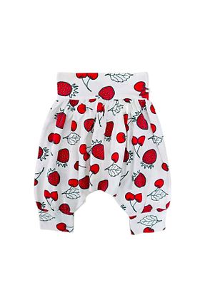 شلوار کرمگن قرمز بچه گانه رگولار kidsman - کد 829075740