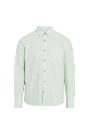 پیراهن بنفش مردانه اسلیم فیت Calvin Klein - کد 828891435