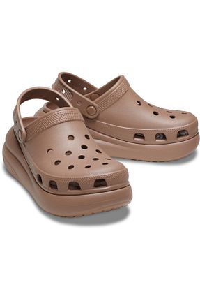 صندل سفید زنانه پاشنه پلتفرم Crocs - کد 828922306