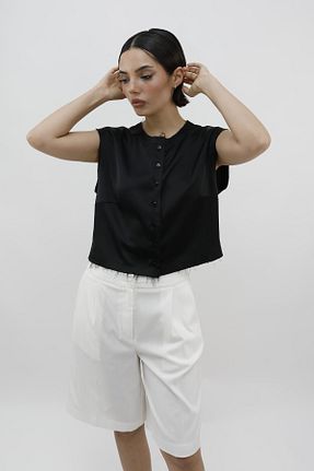 پیراهن مشکی زنانه کراپ Charm in Urban - کد 829181450