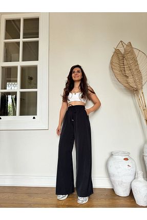 شلوار مشکی زنانه بافتنی Fistan Byn Melisa - کد 829222852
