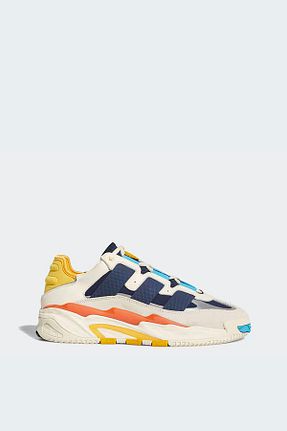 کفش اسنیکر بژ مردانه بند دار adidas - کد 829356761