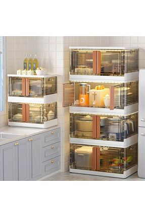 جعبه نگداری رنگی پلاستیک E-LİFE HOME - کد 829346486