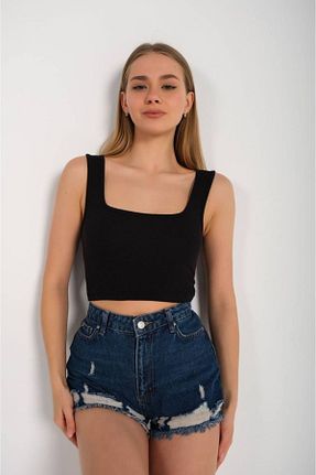 بلوز مشکی زنانه ساده SUYA US WEAR - کد 692719596