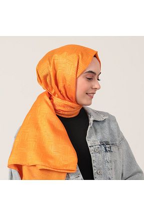 شال نارنجی زنانه ویسکون ipekistanbul - کد 826951376
