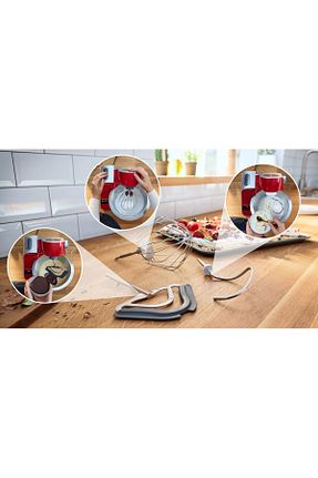 میکسر و ست میکسر قرمز 500-1500 Watt Bosch - کد 830219499
