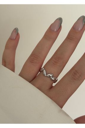 انگشتر جواهر زنانه پوشش لاکی کد 832398029