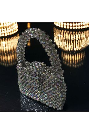 کیف مجلسی رنگی زنانه پارچه ای Butik - کد 832152032