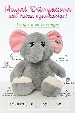 همسفر خواب صورتی Pufu Toys - کد 824845401