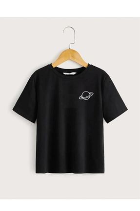 تیشرت مشکی بچه گانه اورسایز DAXİS Sportwear Company - کد 832587872