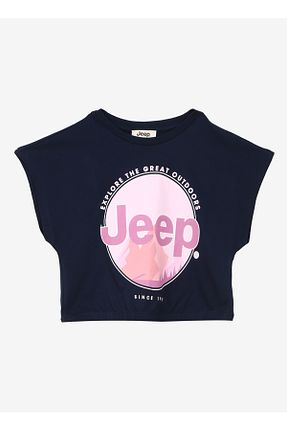 رکابی سرمه ای بچه گانه پارچه Jeep - کد 828927370