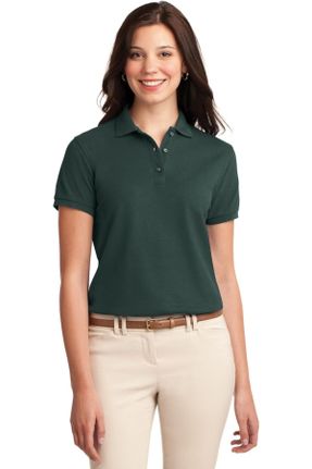 تی شرت سبز زنانه Fitted یقه پولو کد 828773753