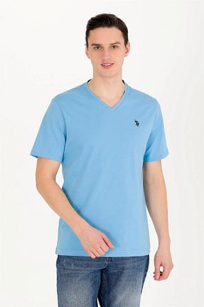 تیشرت آبی مردانه رگولار U.S. Polo Assn. - کد 828901950