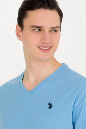 تیشرت آبی مردانه رگولار U.S. Polo Assn. - کد 828901950