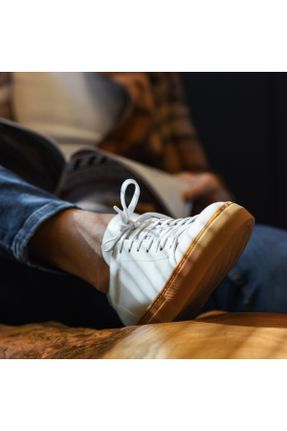 کفش کژوال سفید مردانه پاشنه کوتاه ( 4 - 1 cm ) کد 828998947
