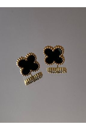 گوشواره استیل (فولاد) مشکی زنانه استیل ضد زنگ kems jewels - کد 829076245