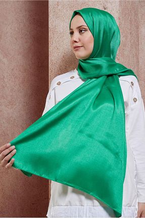 شال سبز زنانه پلی استر Alvina - کد 829158859