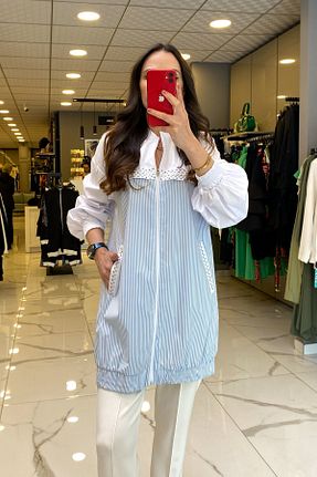 کت آبی زنانه Relaxed Vosse - کد 829210379