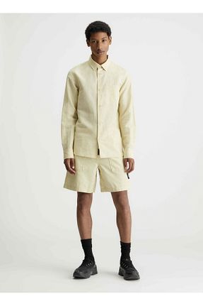 پیراهن سبز مردانه رگولار Calvin Klein - کد 829234190