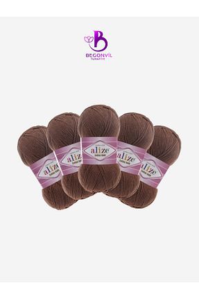 نخ بافندگی قهوه ای Alize - کد 829235328