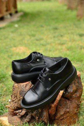 کفش کلاسیک قهوه ای مردانه چرم طبیعی پاشنه کوتاه ( 4 - 1 cm ) پاشنه ضخیم کد 828566977