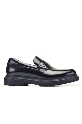 کفش کلاسیک مشکی مردانه پاشنه کوتاه ( 4 - 1 cm ) پاشنه ساده کد 790171278