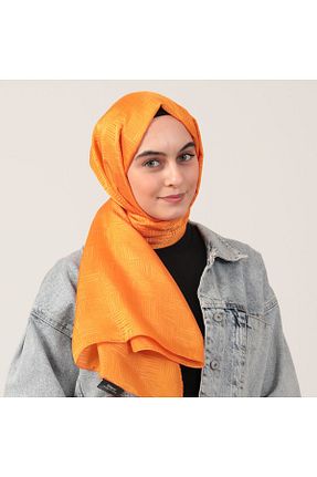 شال نارنجی زنانه ویسکون ipekistanbul - کد 826951376