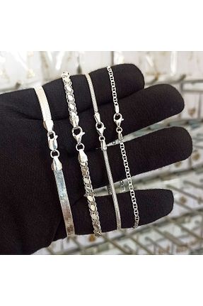 دستبند نقره مردانه 925 عیار dzgsilver - کد 827330033