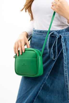 کیف دستی سبز زنانه سایز کوچک چرم مصنوعی کد 830362880