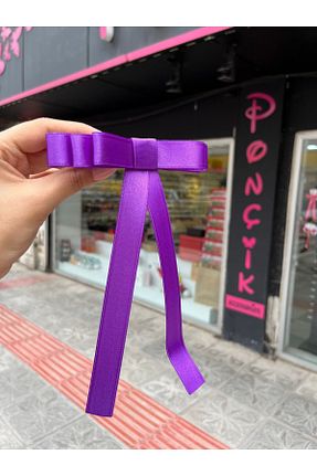 گیره سر بنفش زنانه PONÇİK ACCESSORİES - کد 832143239