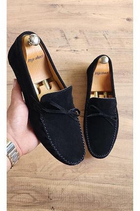 کفش لوفر مشکی مردانه چرم خالص Zegeshoes - کد 832489607