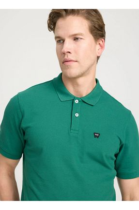 پولوشرت سبز مردانه رگولار Wrangler - کد 828930013