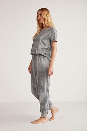 ست لباس راحتی سرمه ای زنانه پنبه پلی استر Nautica - کد 823572406