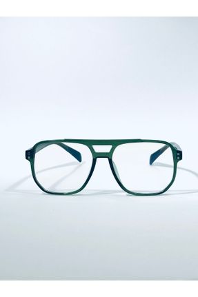 عینک محافظ نور آبی سبز زنانه 53 پلاستیک UV400 آستات کد 817230223