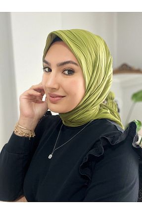 روسری سبز 100 x 100 LOSYANA - کد 816907295