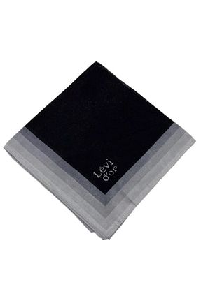 روسری مشکی پلی استر Levidor - کد 828681793