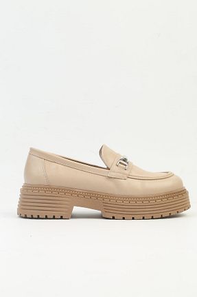 کفش کژوال بژ زنانه چرم مصنوعی Pierre Cardin - کد 832681022