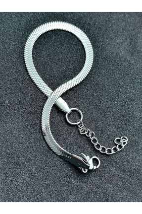 دستبند استیل زنانه فولاد ( استیل ) کد 830807489