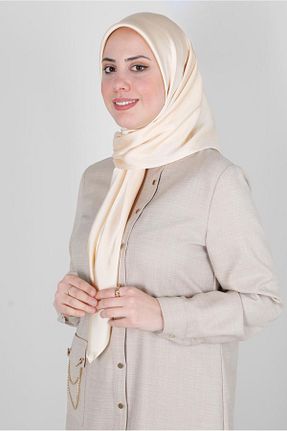 روسری صورتی پلی استر Alvina - کد 801206000