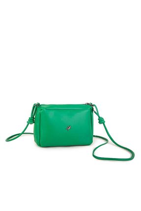 کیف دوشی سبز زنانه چرم مصنوعی Nas Bag - کد 831458938