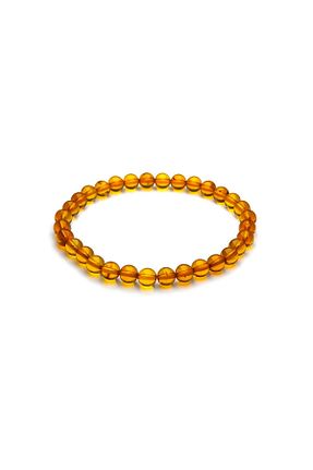 دستبند جواهر آبی زنانه سنگ طبیعی Amber by Mazukna - کد 782792333