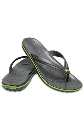 صندل طوسی زنانه پاشنه تخت Crocs - کد 675626224