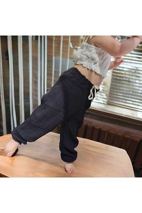 شلوار مشکی بچه گانه پنبه ای BEBEĞİME ÇORAP - کد 832788060