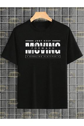 تیشرت سایز بزرگ مشکی زنانه T-Shirt aynewmoda - کد 832928793