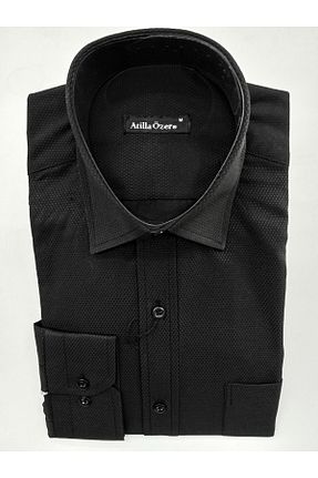 پیراهن مشکی مردانه گشاد nightblack - کد 832874026