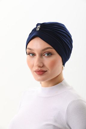 کلاه شنای حجاب سرمه ای زنانه Ritagarcia - کد 813966569