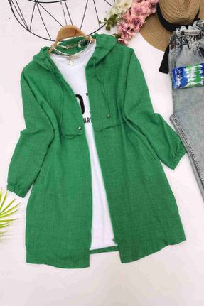 کت سبز زنانه راحت جین بدون آستر کد 807724113